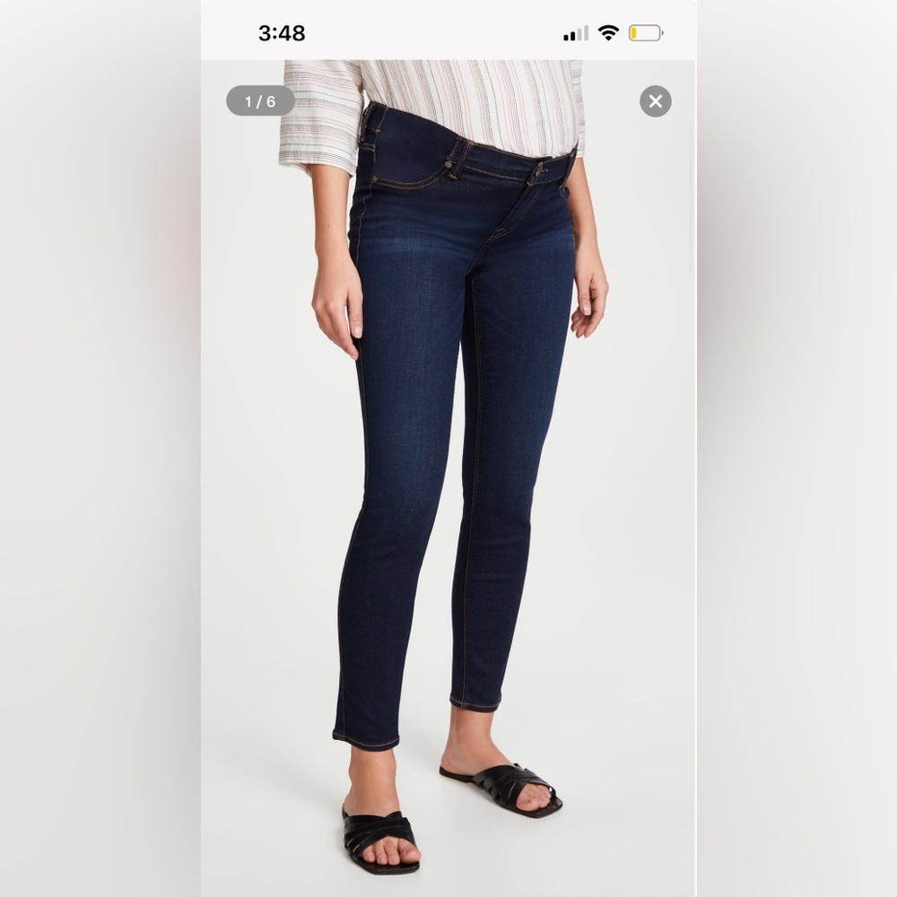 7 For All Mankind skinny 
Maternity jeans